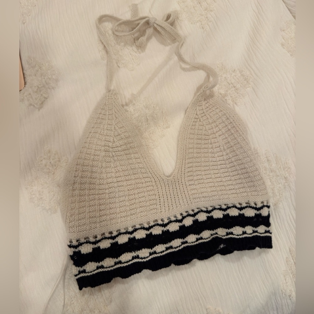 Sincerely Jules cropped crochet top